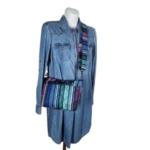 LUG FLARE CROSSBODY WITH MATCHING ZIP AROUND WALLET